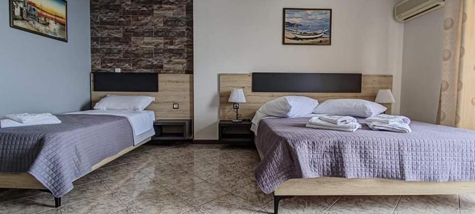 Hotel Klironomi Sarande Bagian luar foto