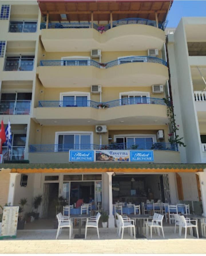 Hotel Klironomi Sarande Bagian luar foto