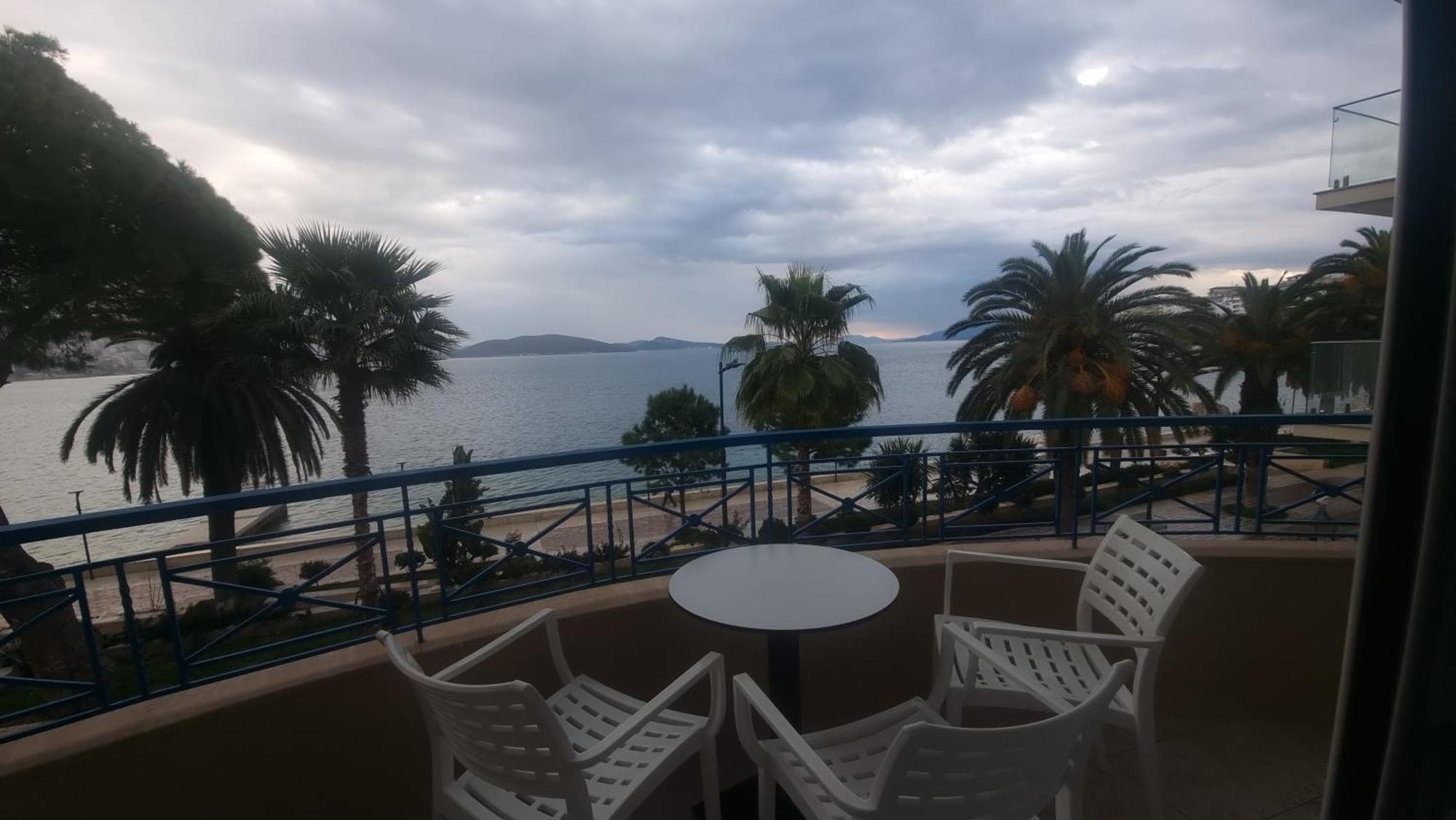 Hotel Klironomi Sarande Bagian luar foto