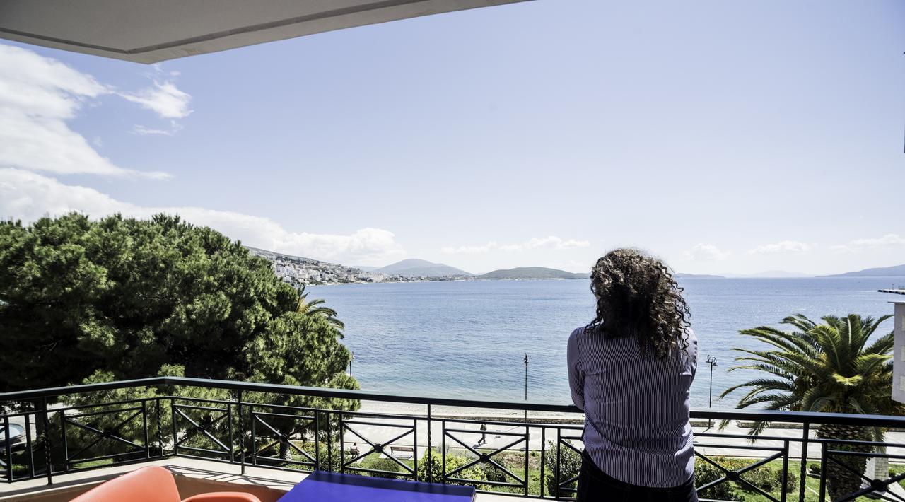 Hotel Klironomi Sarande Bagian luar foto