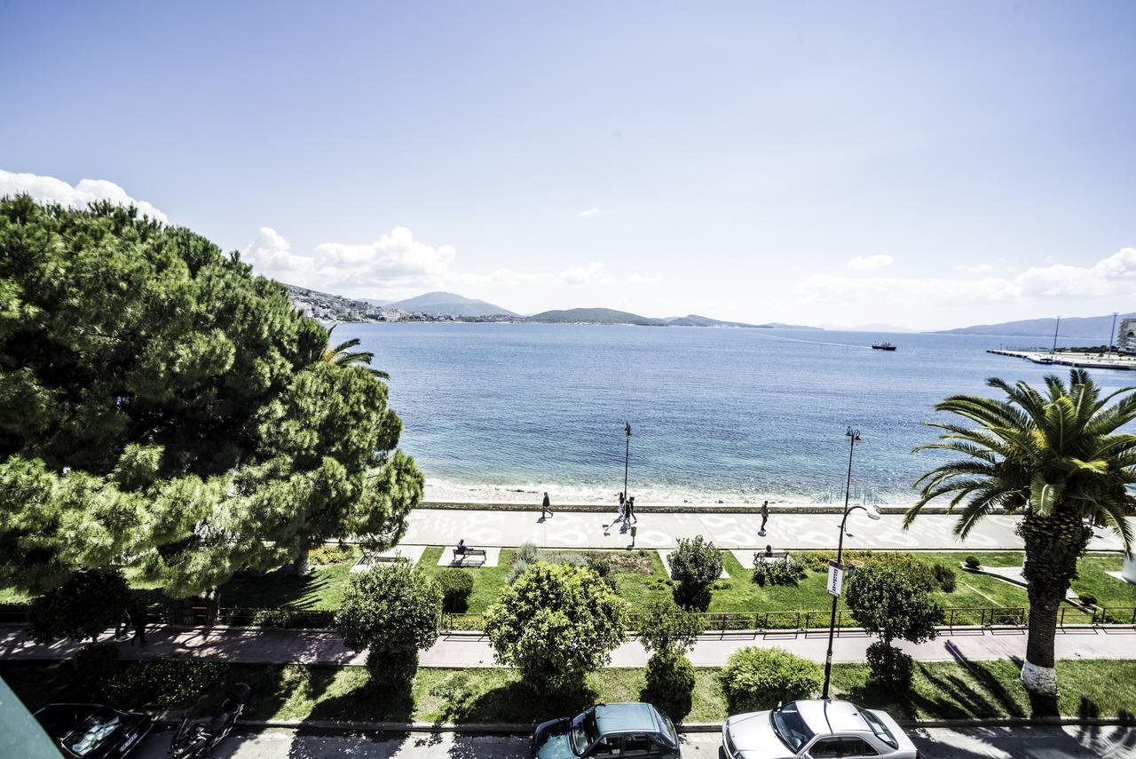 Hotel Klironomi Sarande Bagian luar foto