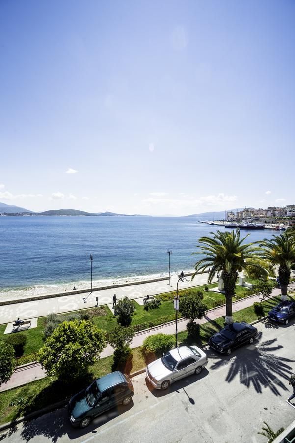 Hotel Klironomi Sarande Bagian luar foto