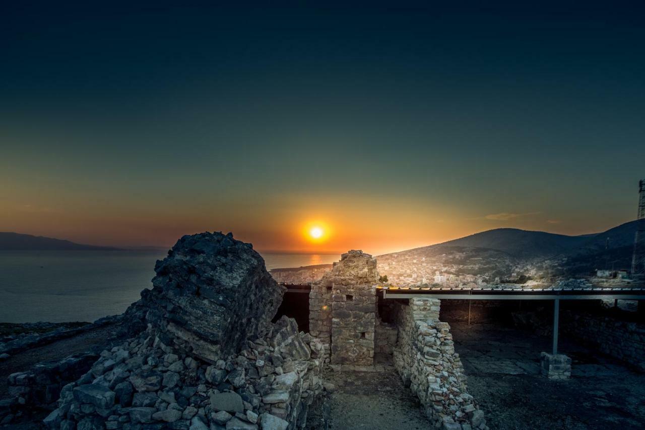 Hotel Klironomi Sarande Bagian luar foto